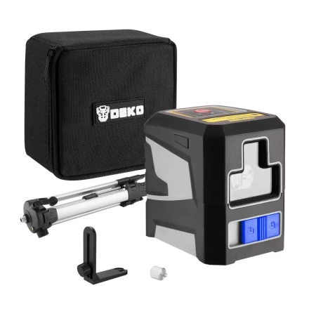 Уровень лазерный DKLL12 SET 2 DEKO, 065-0100 купить в Муравленко