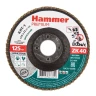Круг Лепестковый Торцевой (КЛТ) HAMMER КЛТ 1 Ф125х22 Р40 213-034 купить в Муравленко