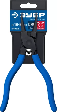 ЗУБР 180 мм, прямые губки, внутренний съемник стопорных колец, Профессионал (22821-1) купить в Муравленко