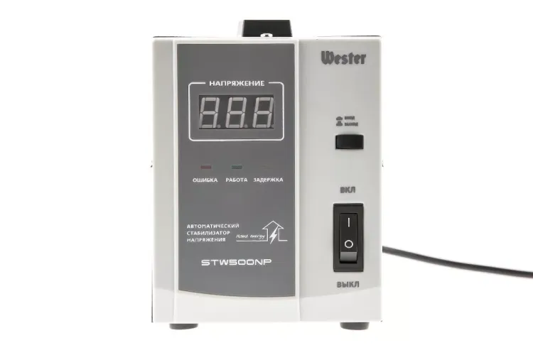 Стабилизатор напряжения WESTER STW500NP купить в Муравленко