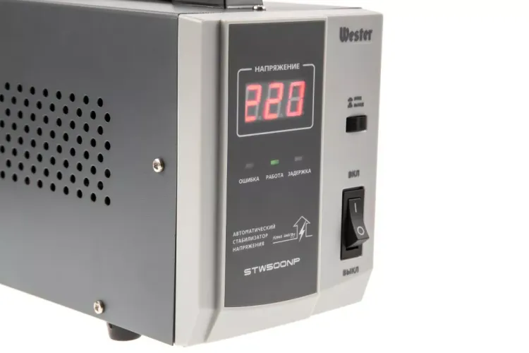 Стабилизатор напряжения WESTER STW500NP купить в Муравленко