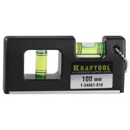 Уровень KRAFTOOL &quot;PRO&quot; &quot;МИНИ&quot; с магнитом, 2 ампулы, 100мм 1-34861-010 купить в Муравленко