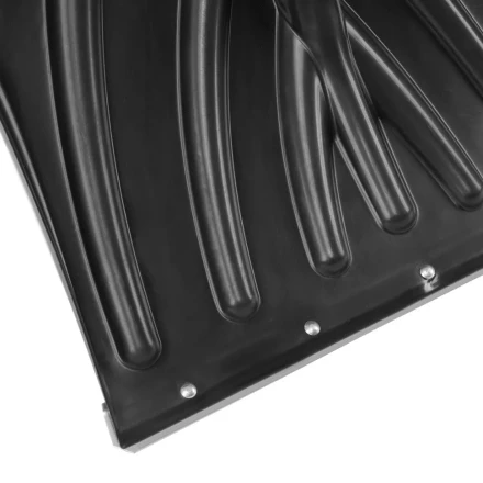 Лопата для уборки снега пластиковая, 450х325х1370 мм, стальной черенок, Palisad 61660 купить в Муравленко