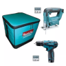 Набор Makita DK1475X3 (Дрель DF330DZ + Лобзик JV100DZ) купить в Муравленко