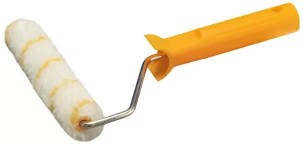 Мини-валик GIRPAINT ПОЛИАКРИЛ малярный в сборе, ворс 10мм, бюгель 6мм, 15х160мм, STAYER Master 03-0509-16_z01 купить в Муравленко