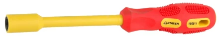 Отвертка STAYER &quot;INSULATED&quot; MAX-GRIP диэлектрич, Cr-V, HEX 9x125мм 25829-09-125 G купить в Муравленко
