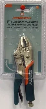 Тиски ручные струбцина 5" с прорезиненными ручками Р32М05С Jonnesway 48311