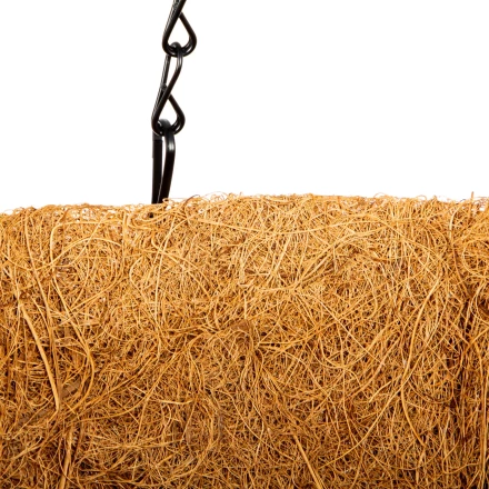 Кашпо подвесное с декором, с кокосовой корзиной, диаметр, 30 см Palisad 690108 купить в Муравленко