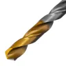 Сверло спиральное по металлу Denzel, 9 x 125 мм, Р6М5, Golden Tip, 718241 купить в Муравленко
