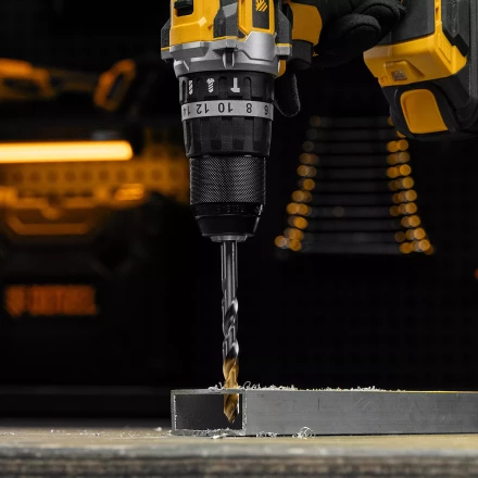 Сверло спиральное по металлу Denzel, 9 x 125 мм, Р6М5, Golden Tip, 718241 купить в Муравленко