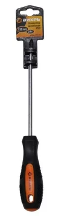 Отвёртка крестовая PH2 150 мм Вихрь купить в Муравленко