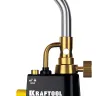 Blue Fire  KF-9000  горелка для МАПП / MAPP газа,  с пъезоподжигом,  на баллон c резьбовым соединением US 1, 2000°C 55510 купить в Муравленко