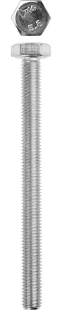 Болт ЗУБР &quot;МАСТЕР&quot; с шестигранной головкой, ГОСТ 7798-70, класс прочности 5.8, оцинкованный, M10x120мм, 5кг 303080-10-120 купить в Муравленко