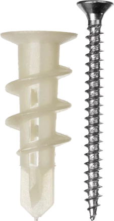 Дюбели ДРИВА для гипсокартона со сверлом пакет серия МАСТЕР купить в Муравленко