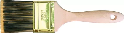 Кисть плоская Golden 2.5" искусственная щетина деревянная ручка / Matrix 83224 купить в Муравленко
