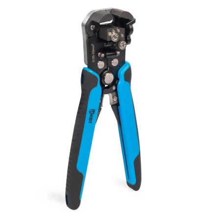 Автоматический многофункциональный стриппер КВТ WS-12 «Ягуар» для снятия изоляции с проводов 0.05–10 мм (69476) купить в Муравленко