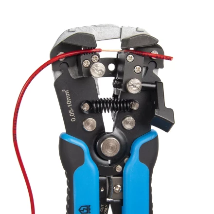 Автоматический многофункциональный стриппер КВТ WS-12 «Ягуар» для снятия изоляции с проводов 0.05–10 мм (69476) купить в Муравленко