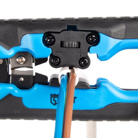 Автоматический многофункциональный стриппер КВТ WS-19 для снятия изоляции с проводов 0.05–10 мм (89424) купить в Муравленко