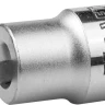 Торцовая бита-головка KRAFTOOL "INDUSTRIE QUALITAT", материал S2, SPLINE, сатинированная, 1/2", M8 27911-08_z01 купить в Муравленко