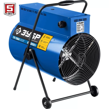 ЗУБР 24 кВт, электрическая тепловая пушка, Профессионал (ТП-П24) купить в Муравленко