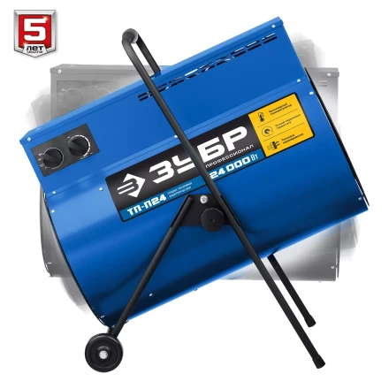 ЗУБР 24 кВт, электрическая тепловая пушка, Профессионал (ТП-П24) купить в Муравленко