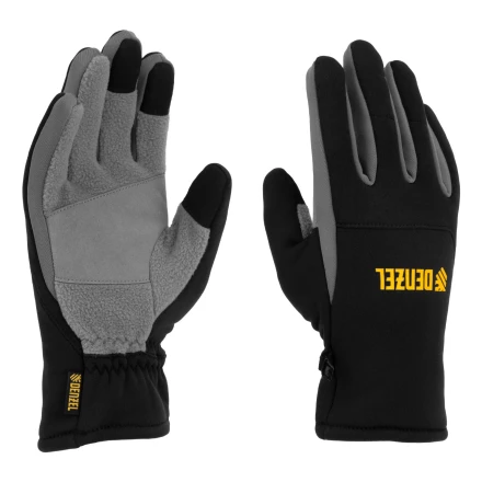 Перчатки универсальные, искусственный мех, работа с сенсорным экраном, размер 8// Denzel 68086 купить в Муравленко