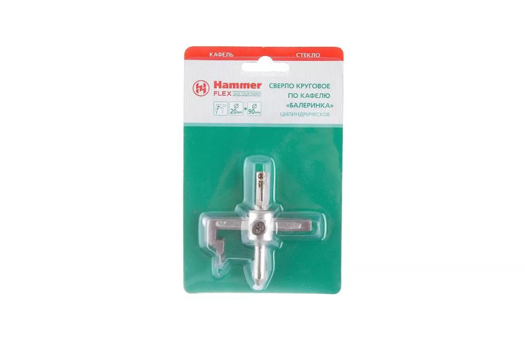 Сверло по плитке HAMMER Ф12х100мм (202-408 DR GL BN ) купить в Муравленко