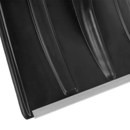 Лопата для уборки снега пластиковая, 470х350х1340 мм, алюминиевый черенок, Россия, Сибртех 61662 купить в Муравленко