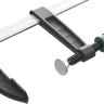 Струбцина, KRAFTOOL 32011-120-500, тип "F", DIN 5117, двухкомпонентная ручка, 120х500мм 32011-120-500 купить в Муравленко