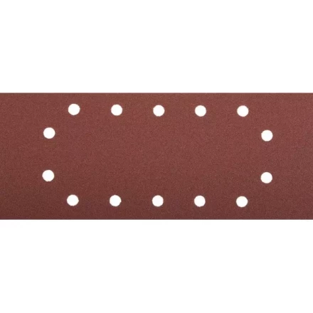 Лист шлифовальный ЗУБР &quot;МАСТЕР&quot;, 14 отверстий, для ПШМ на зажимах, Р100, 115х280мм, 5шт 35594-100 купить в Муравленко