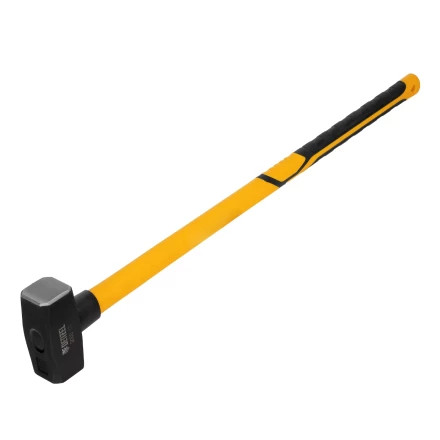 Кувалда 3000 г, кованая, фибергласовая  рукоятка c TPR покрытием, 880 мм Denzel 11022 купить в Муравленко