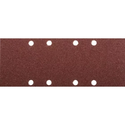 Лист шлифовальный ЗУБР &quot;МАСТЕР&quot;, 8 отверстий, для ПШМ на зажимах, Р80, 93х230мм, 5шт 35591-080 купить в Муравленко