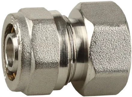 Соединитель ЗУБР с внутренней резьбой, цанга-гайка, 1/2&quot;х16х2,0 мм, никель 51402-16-1/2 купить в Муравленко