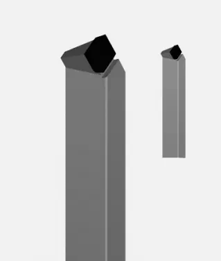 Резец проходной отогнутый 20х12х125 Т5К10 Гост 18877-73 Россия купить в Муравленко