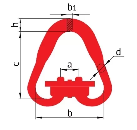 Строп текстильный двухветвевой 2СТ 4 т L=4 м РА 150 мм Звено РТ-3 купить в Муравленко