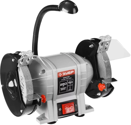 Станок точильный увеличенная мощность + лампа подсветки ЗТШМ-150-250 серия МАСТЕР купить в Муравленко