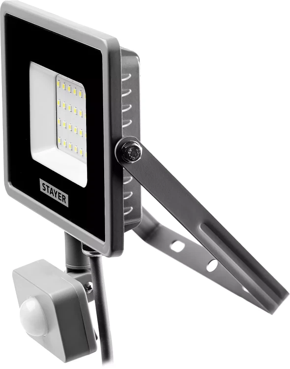 Прожектор LEDPro светодиодный, STAYER Profi 57133-30, датчик движения, 30Вт 57133-30 купить в Муравленко