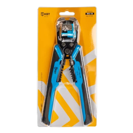 Автоматический многофункциональный стриппер КВТ WS-18 для снятия изоляции с проводов 0.05–10 мм(87581) купить в Муравленко