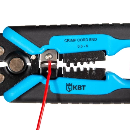 Автоматический многофункциональный стриппер КВТ WS-18 для снятия изоляции с проводов 0.05–10 мм(87581) купить в Муравленко