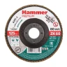 Круг Лепестковый Торцевой (КЛТ) HAMMER КЛТ 1 Ф125х22 Р60 213-035 купить в Муравленко