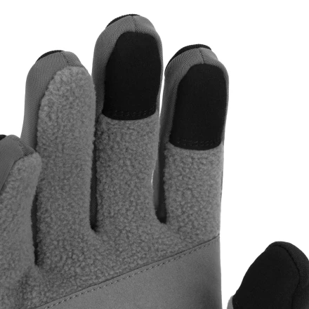 Перчатки универсальные, искусственный мех, работа с сенсорным экраном, размер 9// Denzel 68087 купить в Муравленко