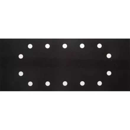 Лист шлиф. универсал. URAGAN &quot;Оптимален для твердых пород дерева&quot; 14 отверстий по кругу, для ПШМ, P320, 115х280мм, 50шт 907-22104-320-50 купить в Муравленко