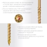 ЗУБР КС-П, 80 х 4.5 мм, TX25, потайная головка, желтый цинк, 100 шт, конструкционный саморез, Профессионал (30041-45-080) купить в Муравленко