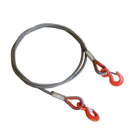 Буксир канатный TOR БТК 37,0 т 10,0 м опрессовка канат 28 мм (петля-петля) 1048760 купить в Муравленко