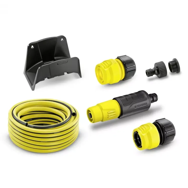 Комплект: шланг 1/2" - 15м с держателем и набор для полива KARCHER купить в Муравленко
