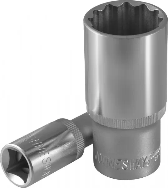 Головка торцевая удлиненная 12-гранная 1/2" М26  S04НD4726  Jonnesway 49146 купить в Муравленко