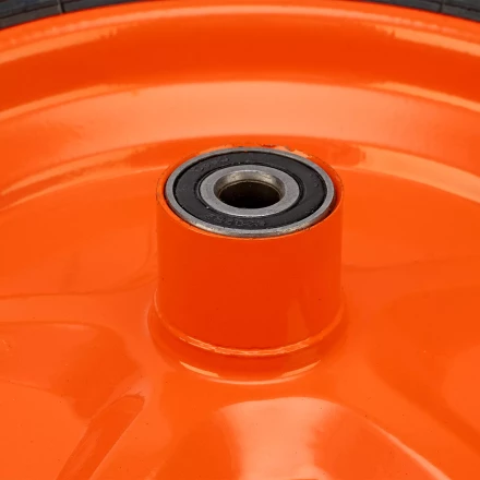 Колесо пневматическое усиленное, шина 8PR, 4.00-8 D400 мм, внутренний диаметр подшипника 12 мм, длина оси 90 мм Palisad купить в Муравленко