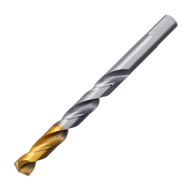 Сверло спиральное по металлу Denzel, 11 x 142 мм, Р6М5, Golden Tip, 718243 купить в Муравленко