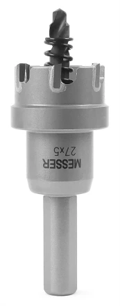 ТСТ коронка MESSER 27X5 с центрирующим сверлом и толкающей пружиной купить в Муравленко