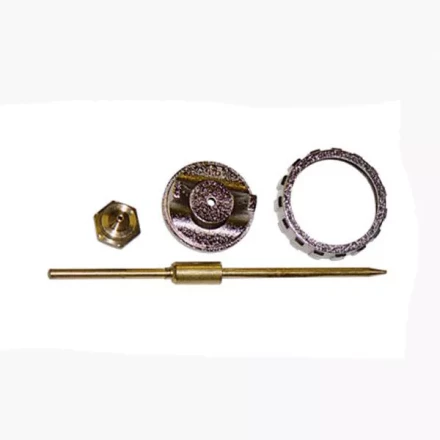 Ремкомплект для краскораспылителя 4 предмета: сопло 1,5 мм + игла + форсунка + зажим сопла  MATRIX 57382 купить в Муравленко